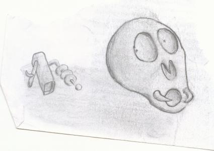 Drawing z_AlienSkull